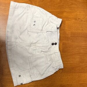 Old Navy Kids Corduroy Skirt in Cream